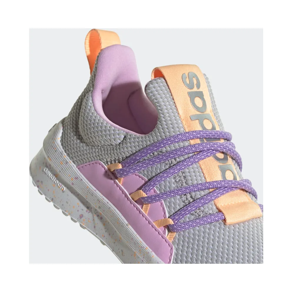 Adidas Lite Racer Adapt 5.0 Slip-On Lace Grey Two / Acid Orange / Bliss Lilac (HQ3753)