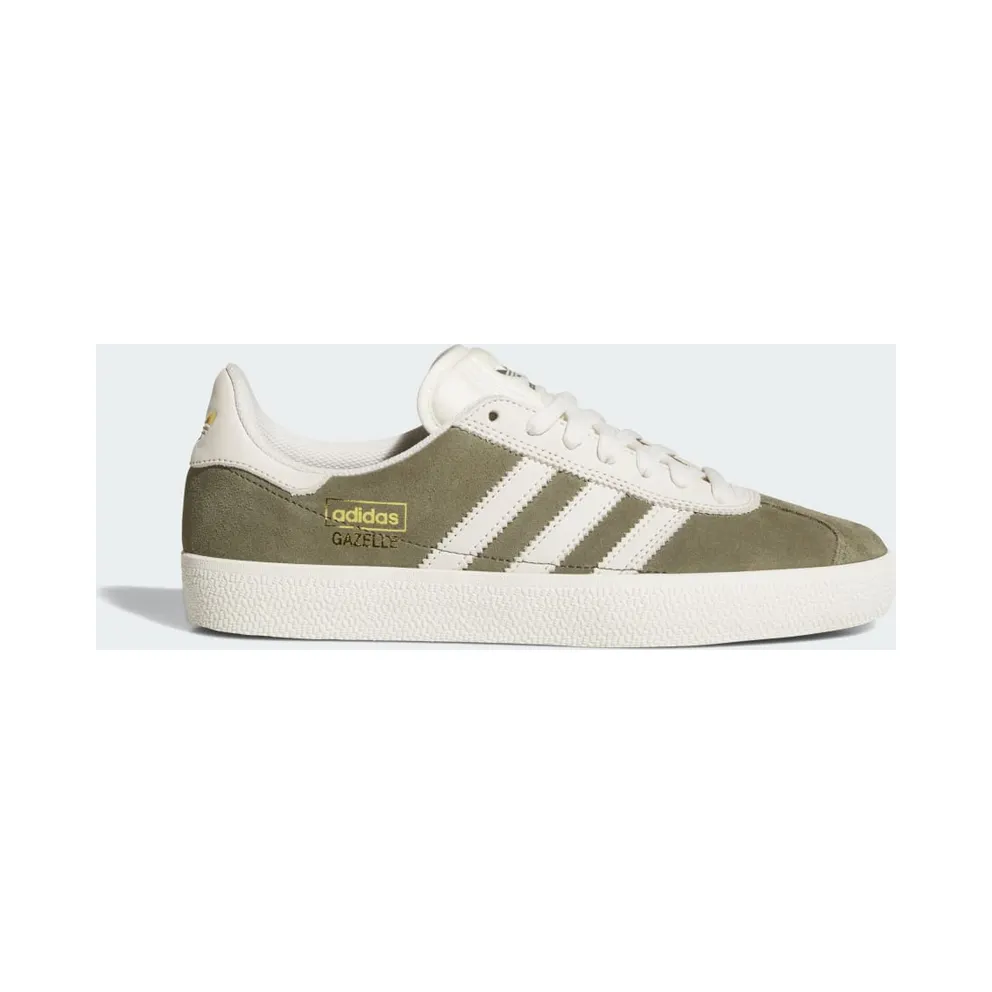 adidas Gazelle ADV “Olive Strata / Chalk White / Gold Metallic” (KJ0269)