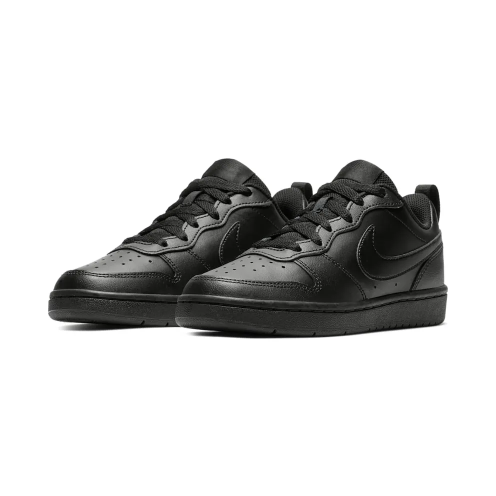 Nike Court Borough Low 2 Older Kids’ Black (BQ5448-001)