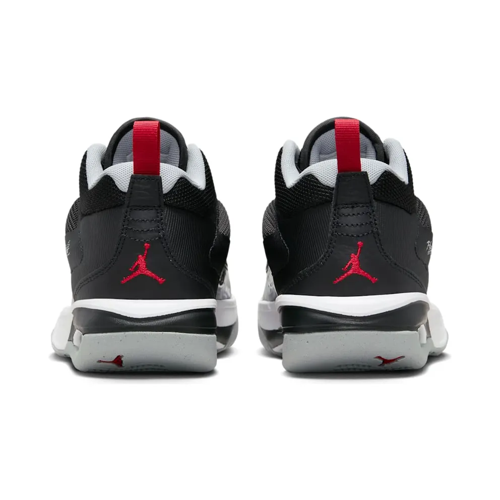 Jordan Stay Loyal 3 Black White Wolf Grey Varsity Red (FB9922-006)