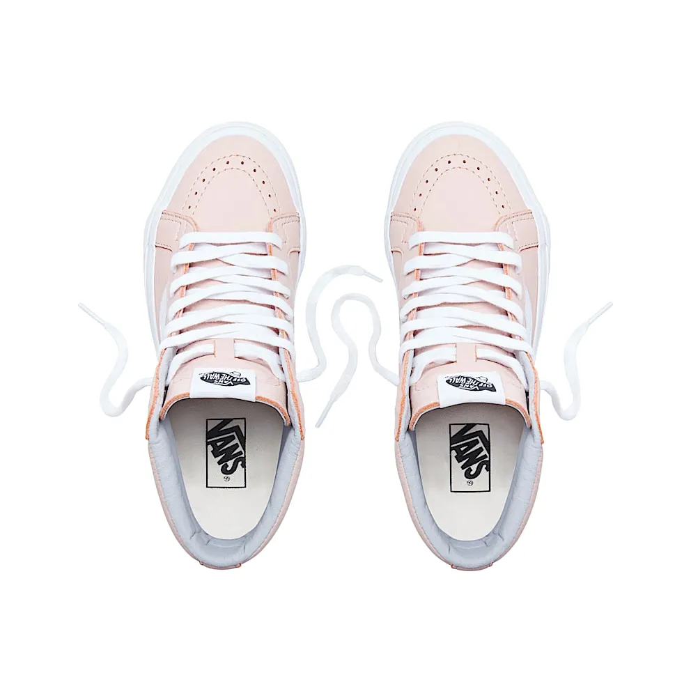 Vans Sk8-Hi Leather Oxford Evening Blush/True White (VN0A2XSBQD6)