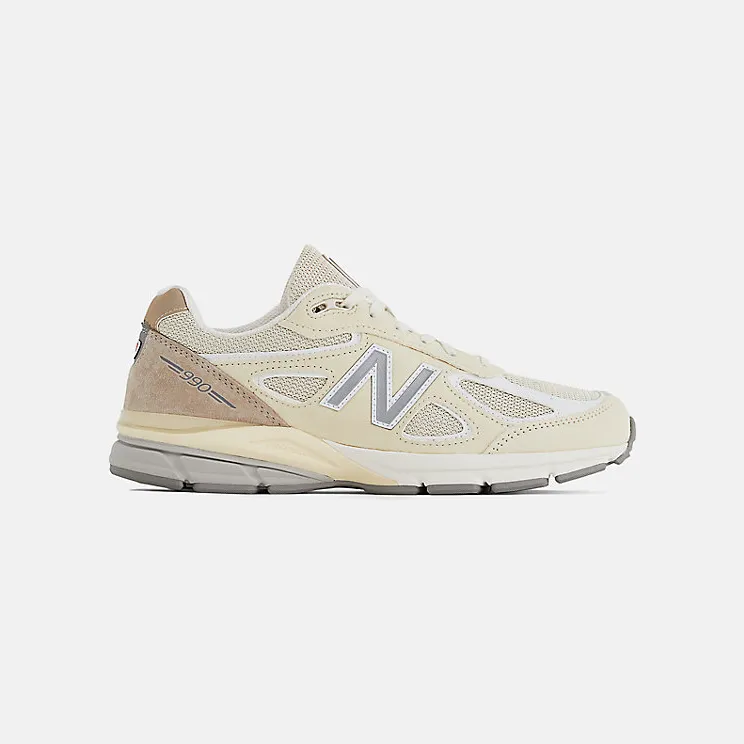 New Balance 990v4 MiUSA Limestone (U990TE4)