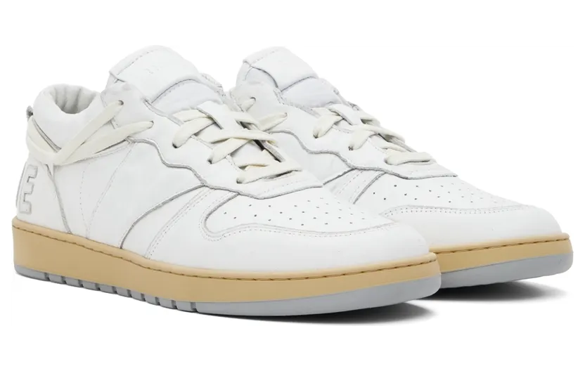 Rhude White Rhecess Low Sneakers (RHPF22FO04178377) (4)