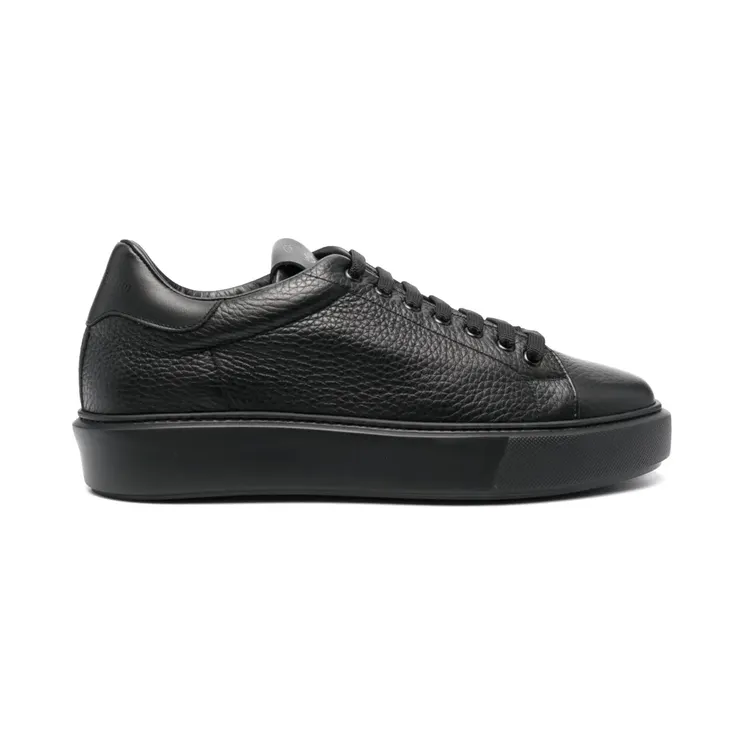 Giuliano Galiano aus strukturiertem Leder “Black” (FIRE1)