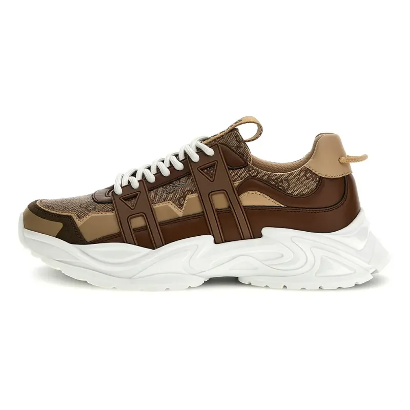 Guess sneaker Beige Brown (FMPBEUFAL12-BEIBR)