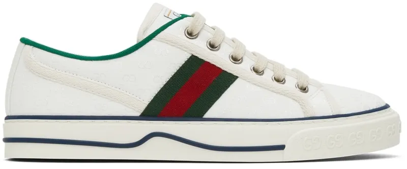 Gucci White GG Supreme ‘Gucci Tennis 1977’ (606110 99W90)