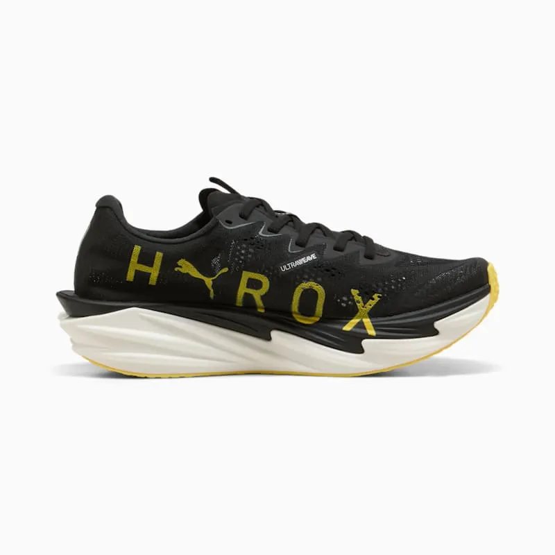 Puma Deviate Nitro Elite 4 HYROX Black Vibrant Yellow (314156-02)