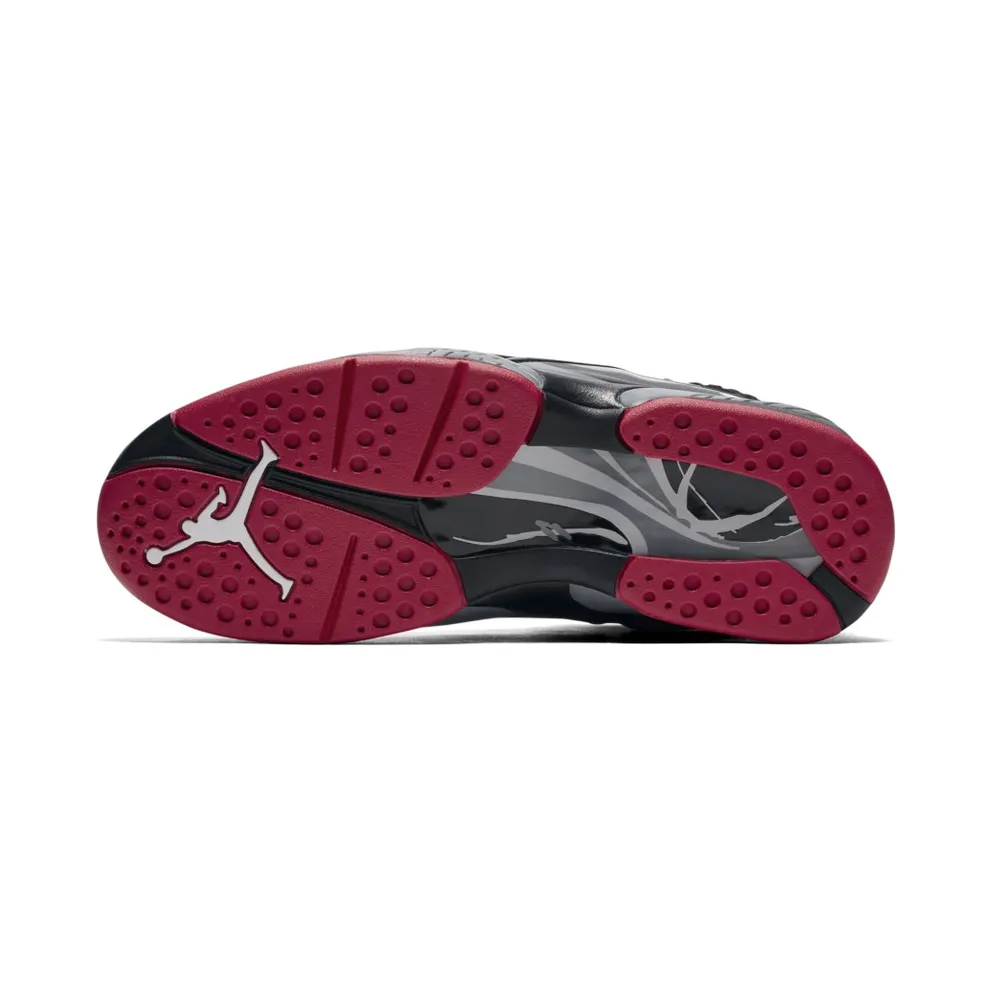 Jordan 8 Retro Black Cement Black/Gym Red-Black-Wolf Grey (305381-022)