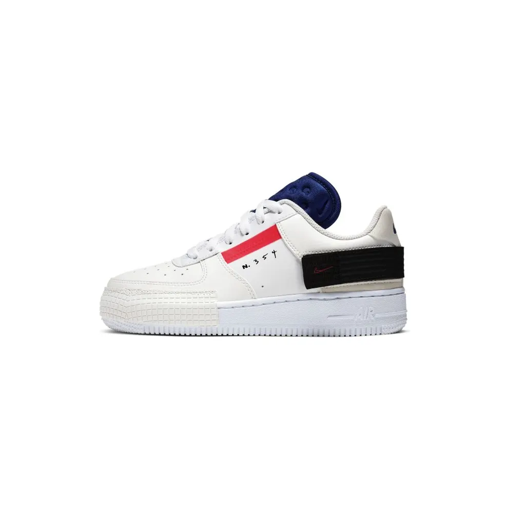 Nike Air Force 1 Type (GS) Summit White/White/Black (BQ4793-100)