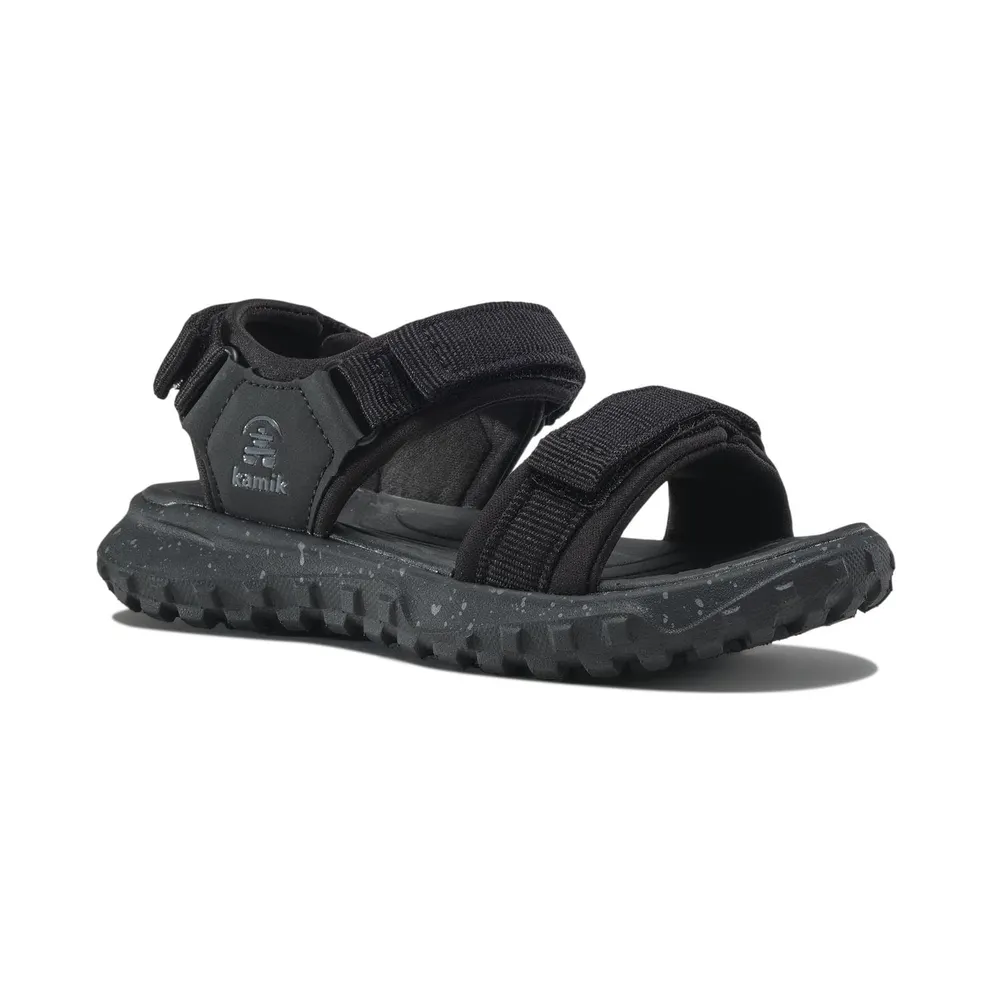 Kamik Harbor Jungen Sandals, Black (HK4271)