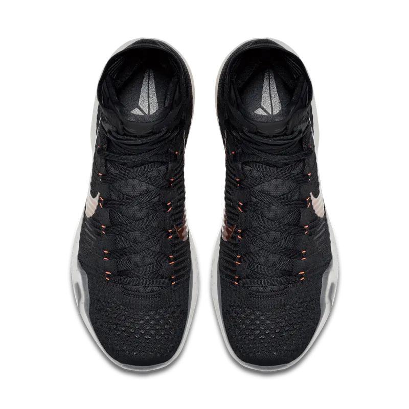 Nike Kobe 10 Elite Elite High Rose Gold Pack Black/White-Hot Lava-Metallic Red Bronze (718763-091)