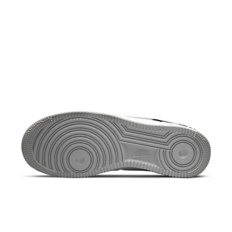 Nike Air Force 1 LV8 EMB ‘Black Flat Silver’ (2021) (CT2301-001)