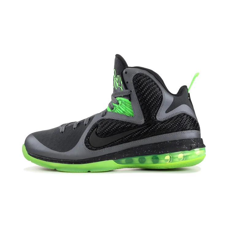 Nike LeBron 9 ‘Dunkman’ Dark Grey/Black-Volt (469764-006)