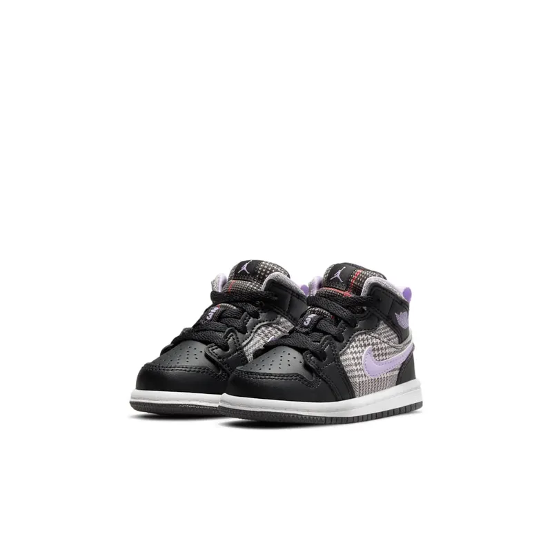 Jordan 1 Mid Houndstooth (TD) (DC7228-015)