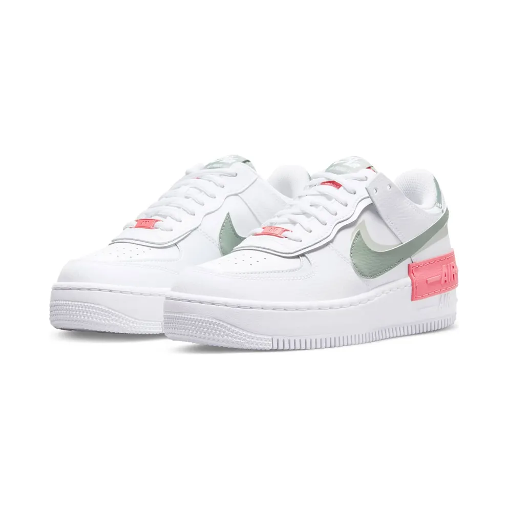 Nike Air Force 1 Shadow Archeo Pink – “White / Jade Smoke-seafoam-archeo Pink” (CI0919-112)