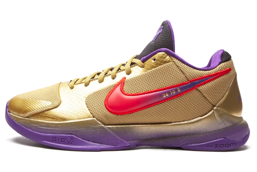 Nike Kobe 5 Protro Undefeated Hall of Fame (2021) – “Metallic Gold / Field Purple / Multi-color” (DA6809-700)