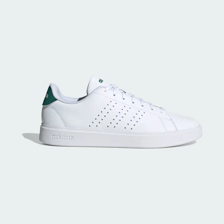 Adidas Advantage 2.0 Cloud White / Core Black / Collegiate Green (IG9166)