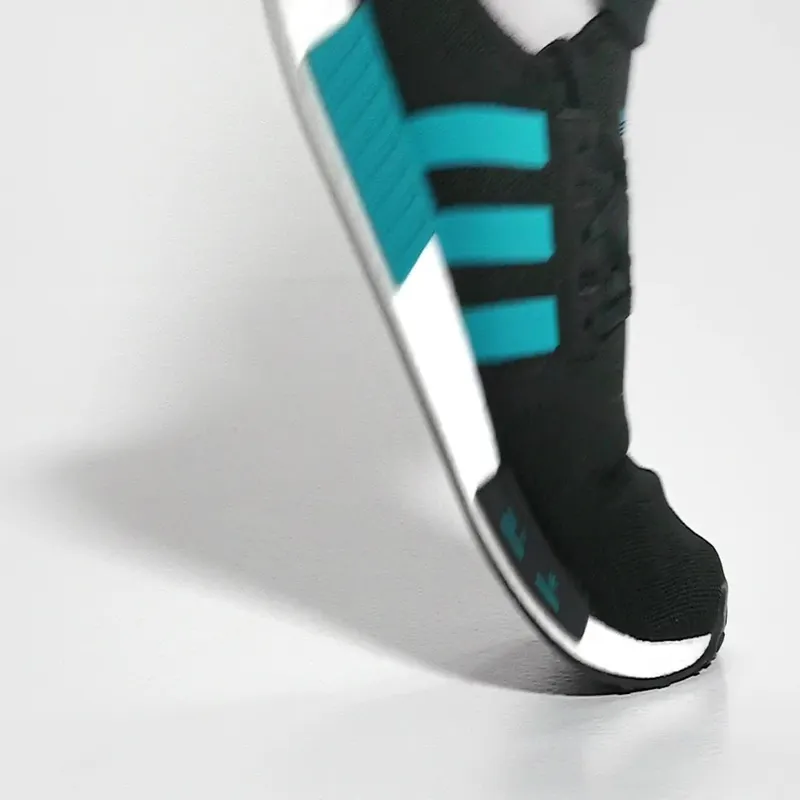Adidas NMD_R1 Core Black / Active Teal / Cloud White (HQ4461)