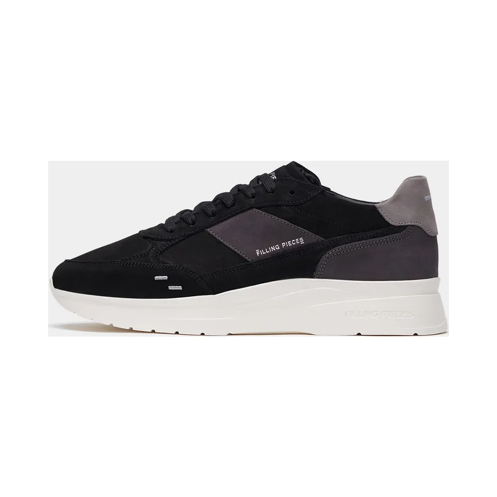 FILLING PIECES Jet Runner Nubuck Black (58122841861)
