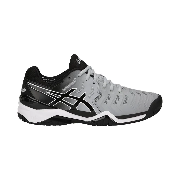 ASICS Gel-Resolution 7 Mid Grey Black White (E701Y-9690)
