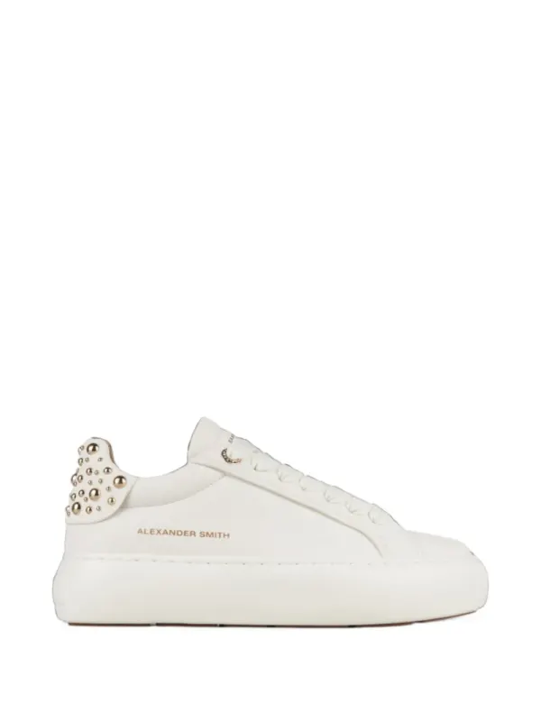 Alexander Smith Soho stud-embellished – White (ASBDSOW3573TWT)