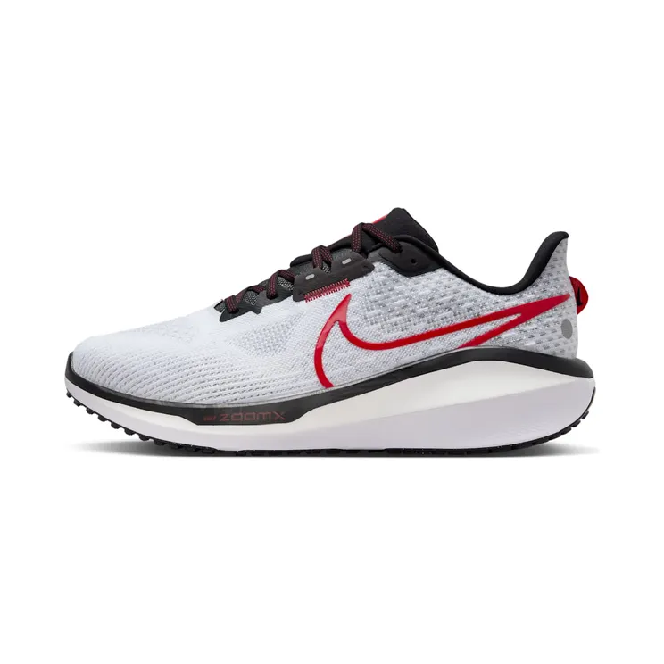 Nike Air Zoom Vomero 17 “White / Fire Red / Platinum Tint / Black” (FB1309-103)