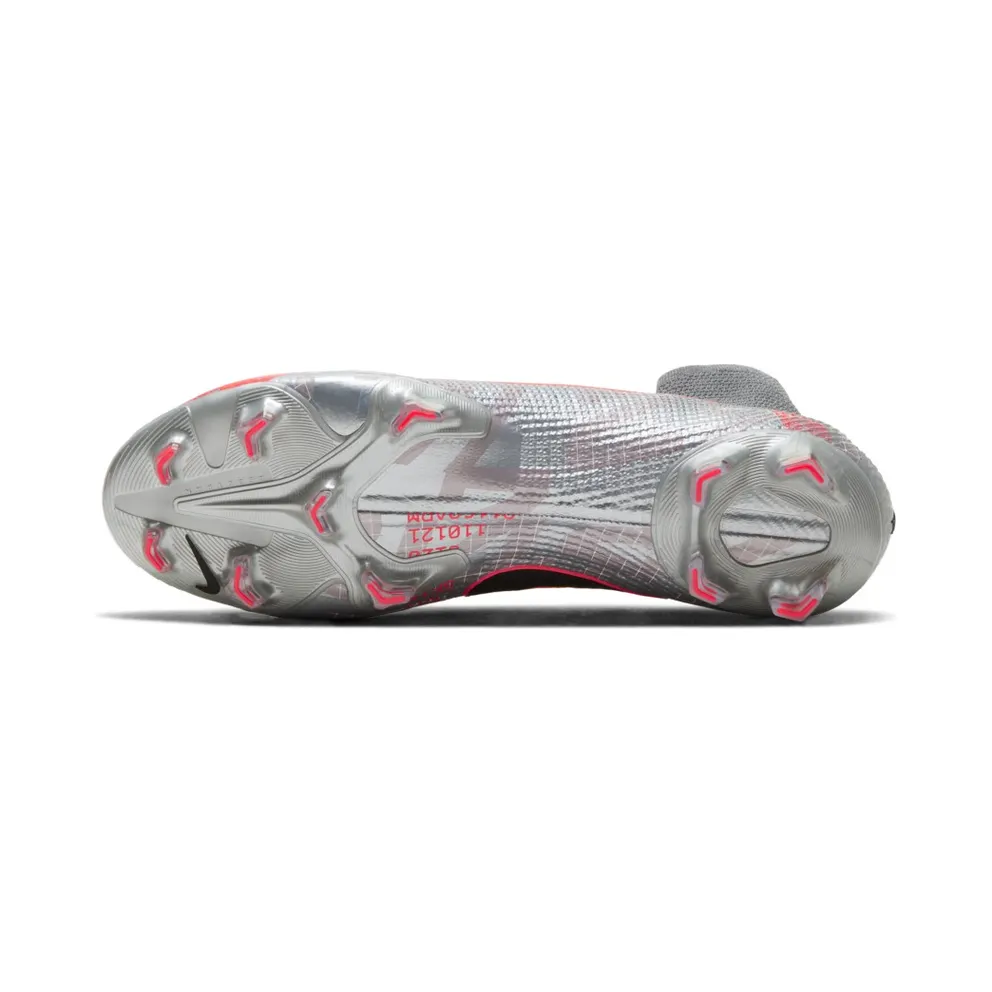 Nike Mercurial Superfly 7 Elite FG Metallic Bomber Grey Metallic Bomber Grey/Particle Grey/Laser Crimson (AQ4174-906)
