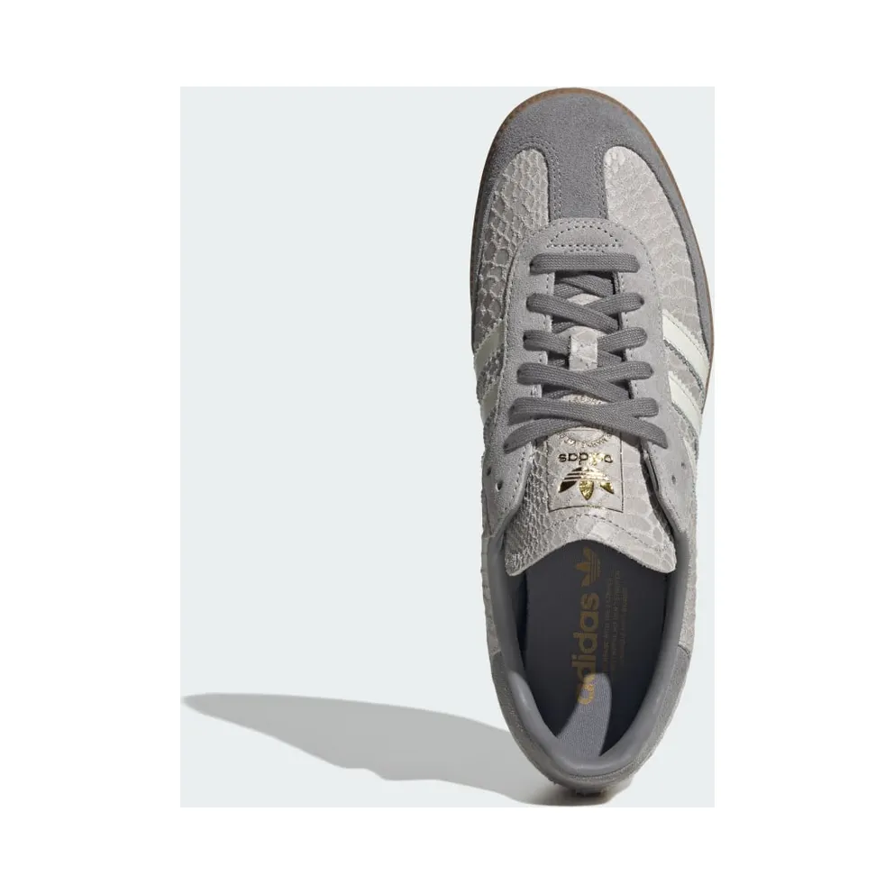 Adidas SAMBA OG Grey Two / Off White / Gum “Snake” (KK3274)