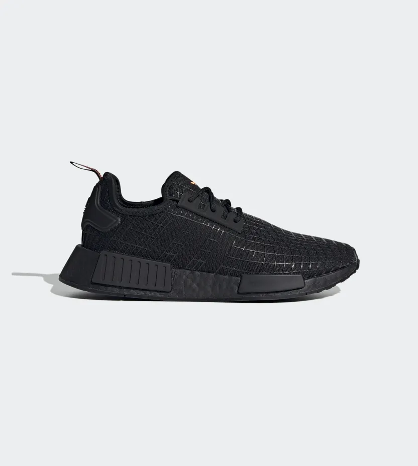 adidas NMD_R1 Core Black / Core Black / Beam Orange (GX9529)