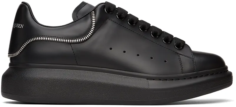 Alexander McQueen Black Oversized Sneakers (688521WIB9P1081)