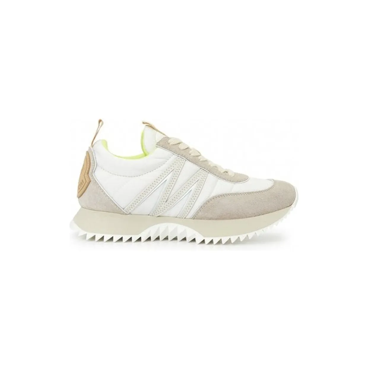 Moncler Pacey Suede Beige White (4M00140-M4156-041)