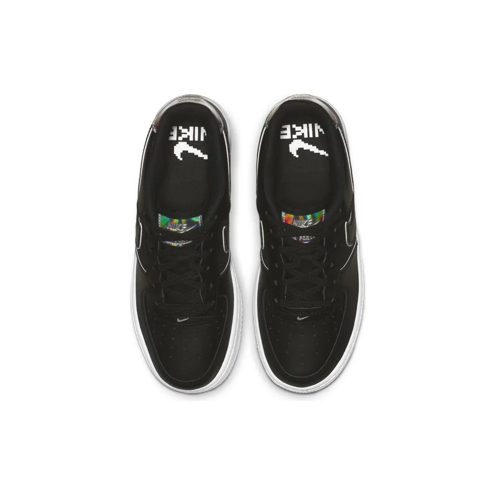 Nike Air Force 1 Low Y2K (GS) Black/Black-Black (BQ7042-001)