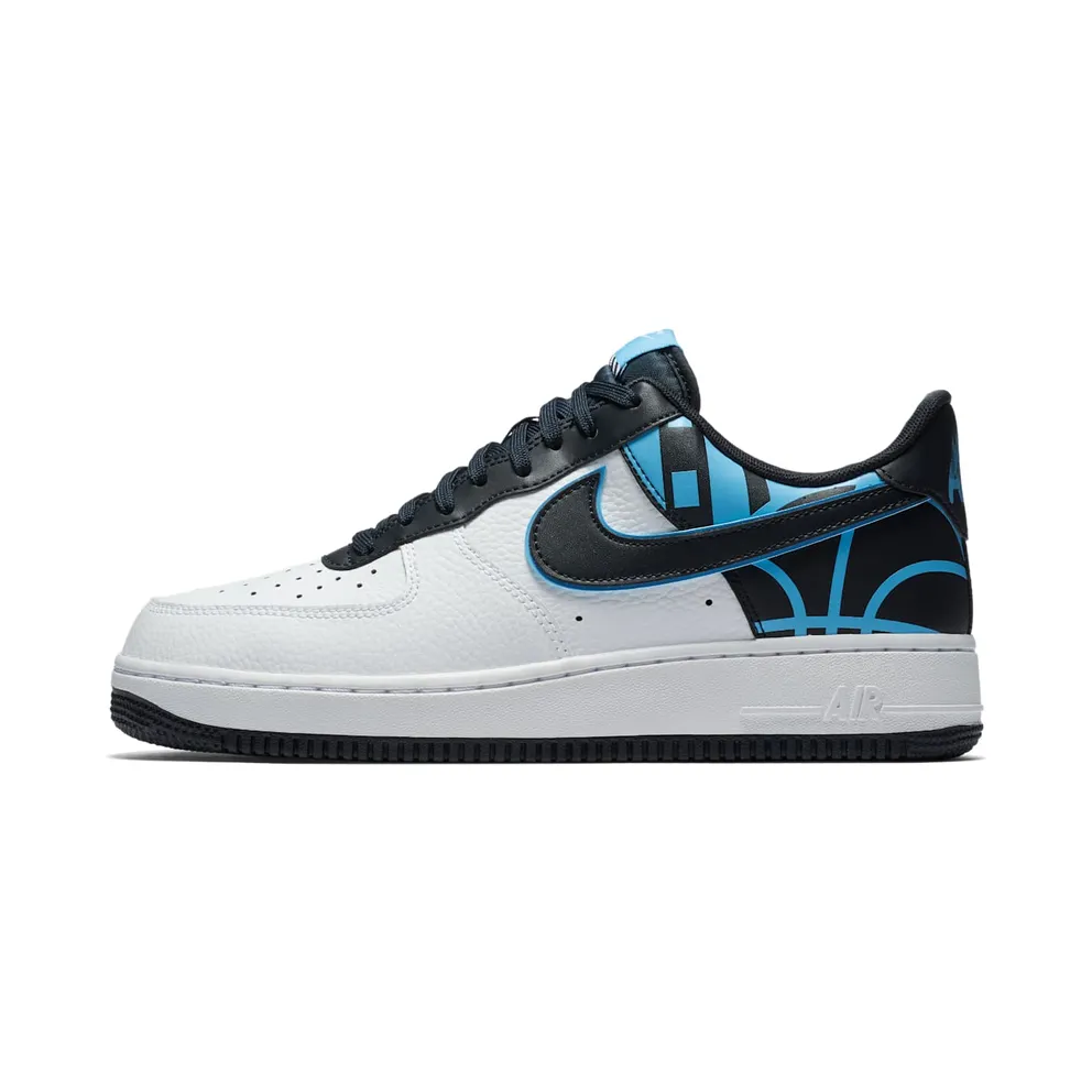 Nike Air Force 1 Low Logo Pack White Obsidian (823511-105)