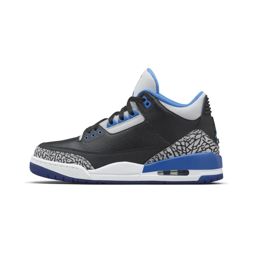 Air Jordan Nike AJ III 3 Retro Sports Blue (2014) (136064-007)