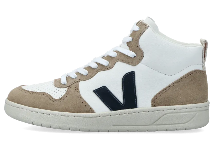 VEJA V-15 (weiß / braun) – VQ0503116