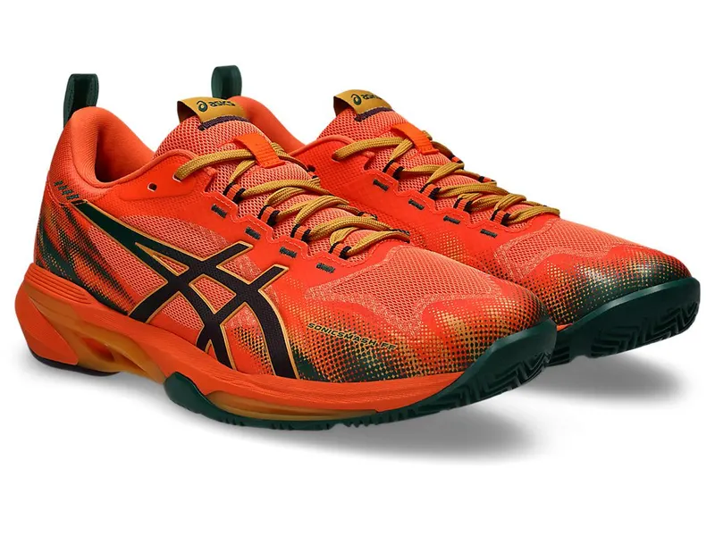 ASICS SONICSMASH FF “Energy Orange / Dark Aubergine” (1041A538-800)