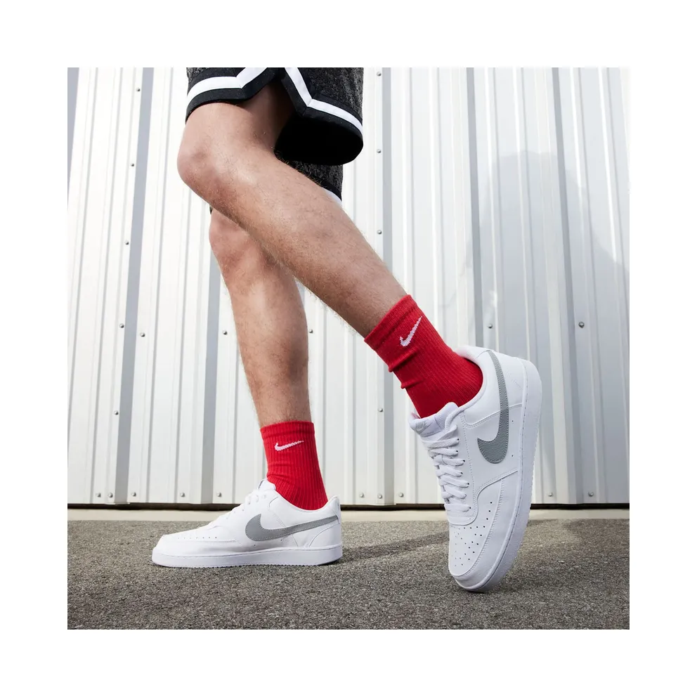 Nike Court Vision Low Summit White Bicoastal “White / Light Smoke Grey” (DH2987-112)
