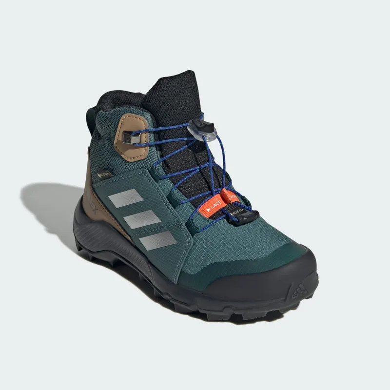 Adidas Terrex Mid GORE-TEX Hiking Preloved Teal / Silver Metallic / Semi Lucid Blue (JS2927)