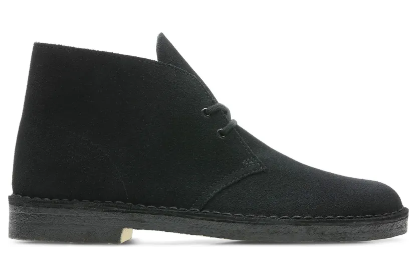 Clarks Originals Desert Boot Black Suede (26155480)