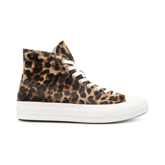 Converse Chuck Taylor All Star First String High Pony Hair Leopard Print (A16751C)