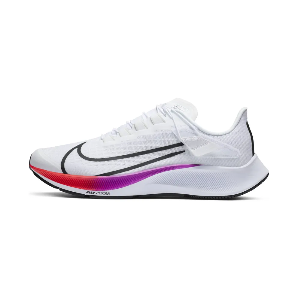 Nike Air Zoom Pegasus 37 Flyease White Multi-Color White/Hyper Violet-Spruce Aura-Flash Crimson (CK8474-100)