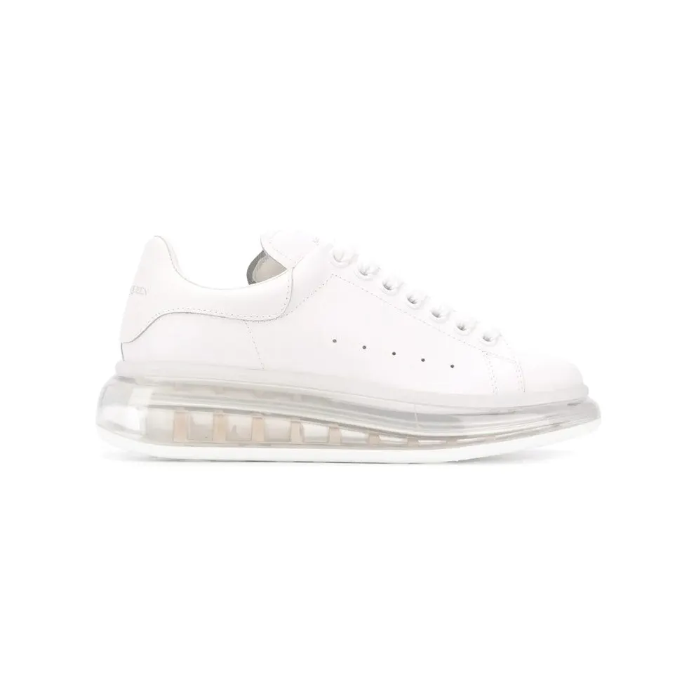Alexander McQueen Oversized Clear Sole White (611698WHX989000)