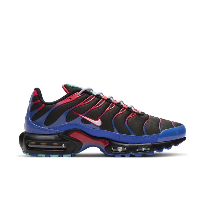 Nike Air Max Plus Parachute Black/Laser Crimson-Hyper Royal-White (CV7541-001)