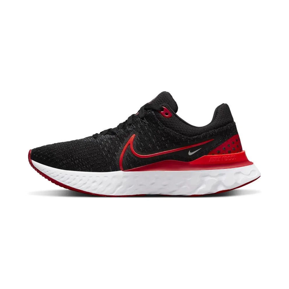 Nike React Infinity Run Flyknit 3 Road Running Black (DD3024-008)