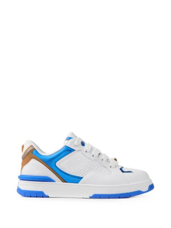 Versace Biggie Basket aus Leder – White (10256551A18959)