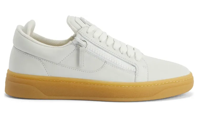 Giuseppe Zanotti GZ94 leren low-top sneakers met dubbele rits – Wit (RM40005002)