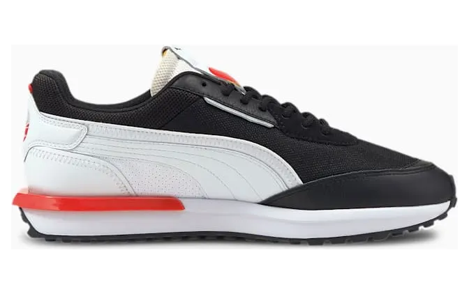 Puma City Rider AS Wit/Zwart/Rood (382554-01)