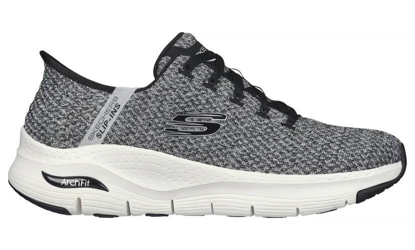 Skechers Slip-ins: Arch Fit – New Verse – Wit / Zwart (232454 WBK)