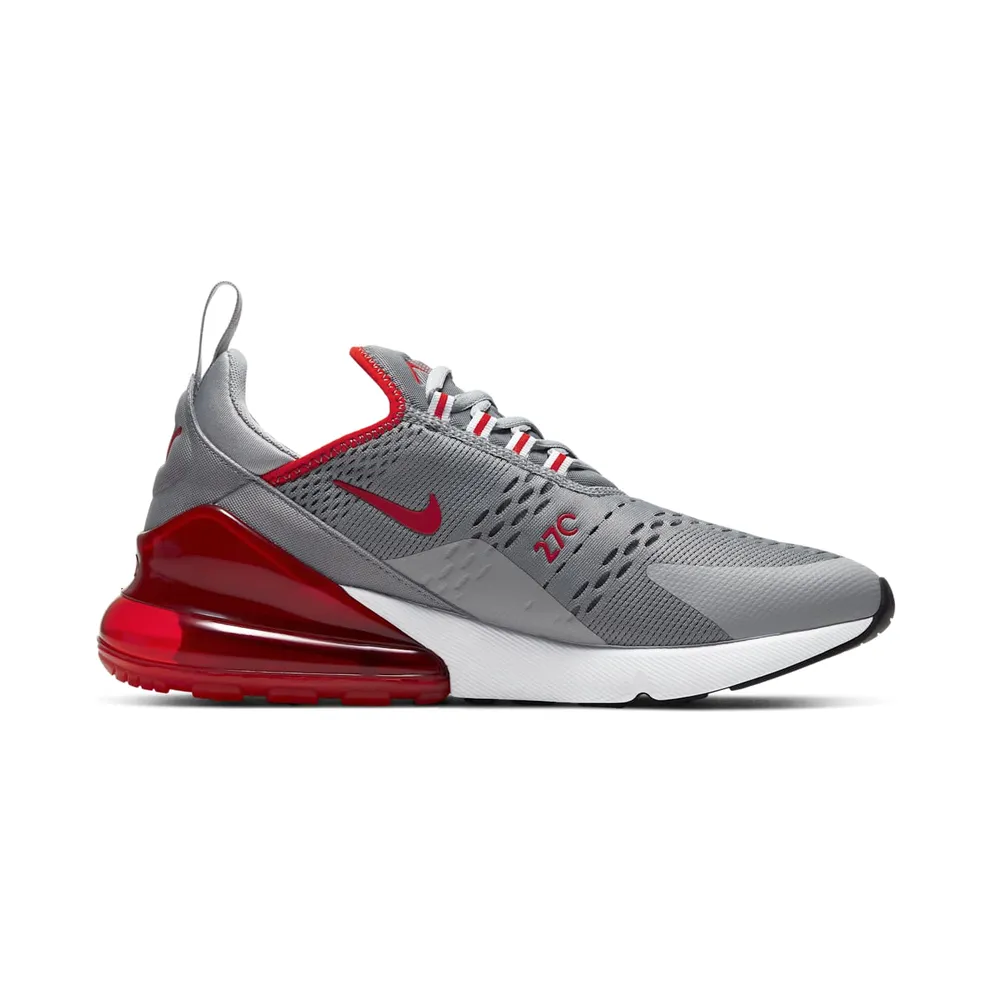 Nike Air Max 270 Particle Grey University Red Particle Grey/University Red-White (CW7048-001)
