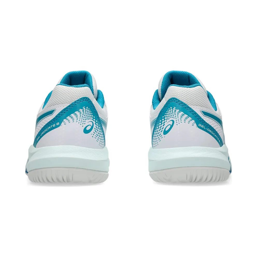 ASICS Gel-Dedicate 8 White Teal Blue (1042A237-103)